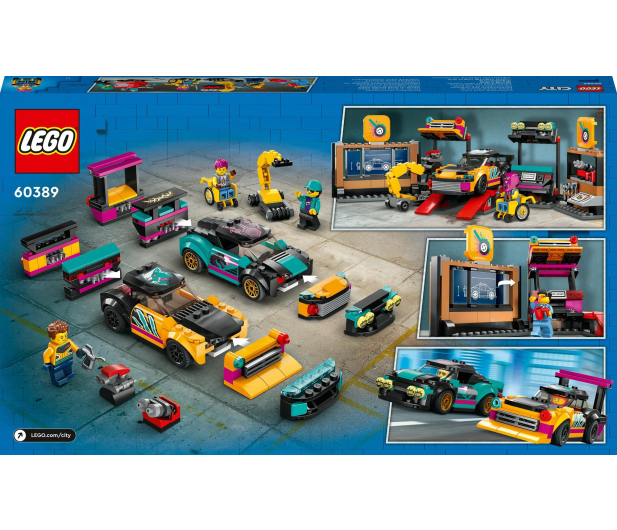 LEGO City 60389 Warsztat tuningowania samochodów - 1091246 - zdjęcie 8
